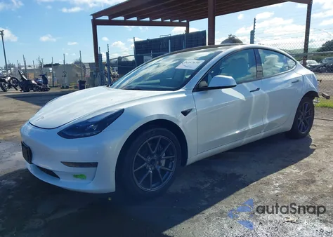 2023 Tesla Model 3 Rear-Wheel Drive from USA, damaged, VIN 5YJ3E1EA7PF546828